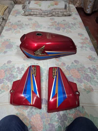 Honda cg 125 2006 model genuine tanki tapay for sale in excellent