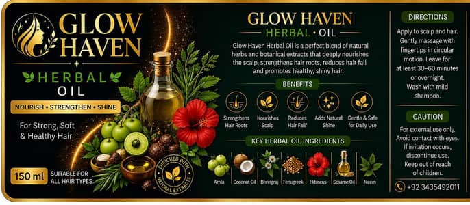 organic shampoo &oil
