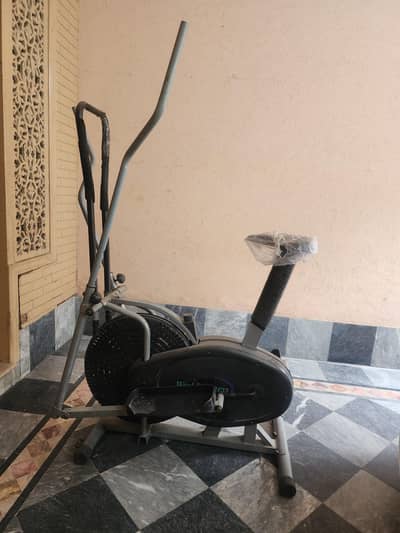 Elliptical Cross Trainer Exercise Machine