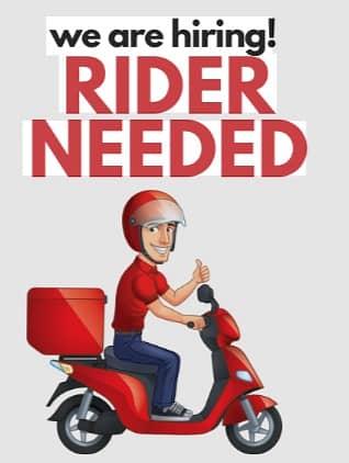 Riders Jobs available in islamabad 03338026613