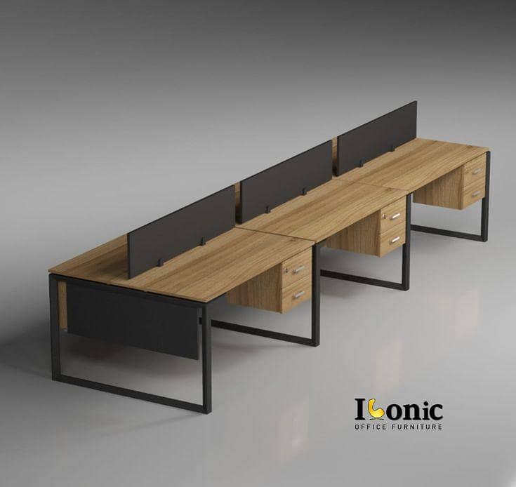work station cluster call center table meeting table executive table 5