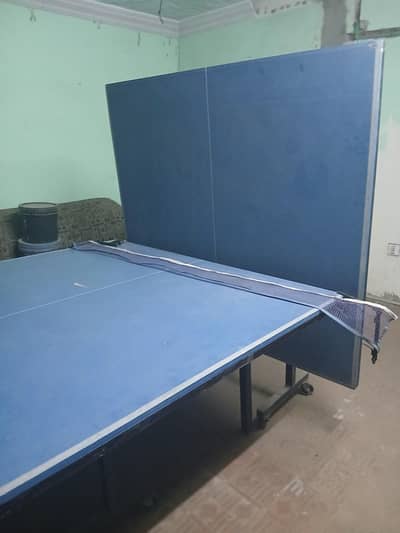 table tennis 8 wheels foldable