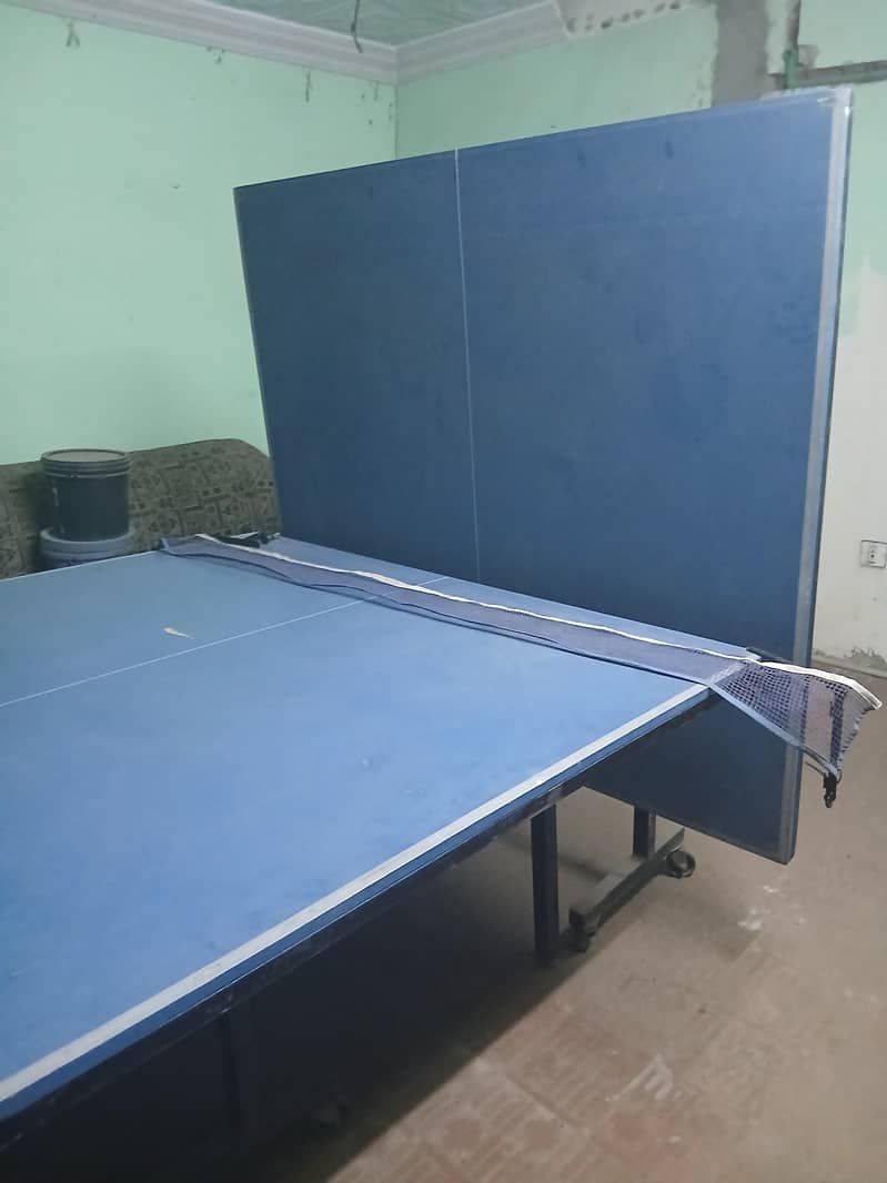 table tennis 8 wheels foldable 0