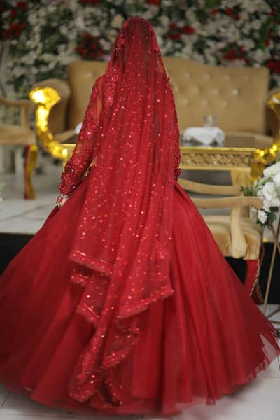 Bridal barbie frock