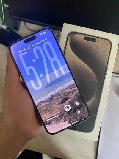 Apple iPhone 15 Pro Max – 256GB | Factory Unlocked | Non-PTA