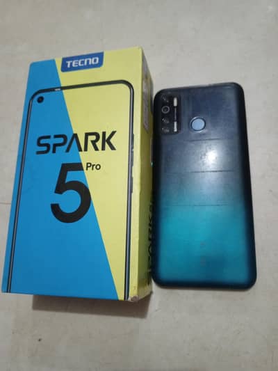 Tecno Spark 5 Pro 4GB Ram 64GB Rom Dual sim pTa official approved.