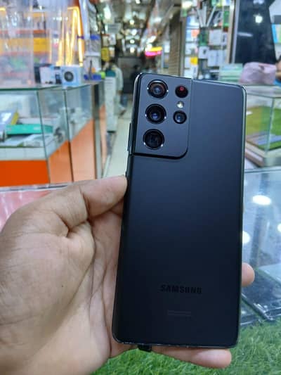 S21 Ultra 5G With Box Official PTA Approved 12/256 Dual physical
