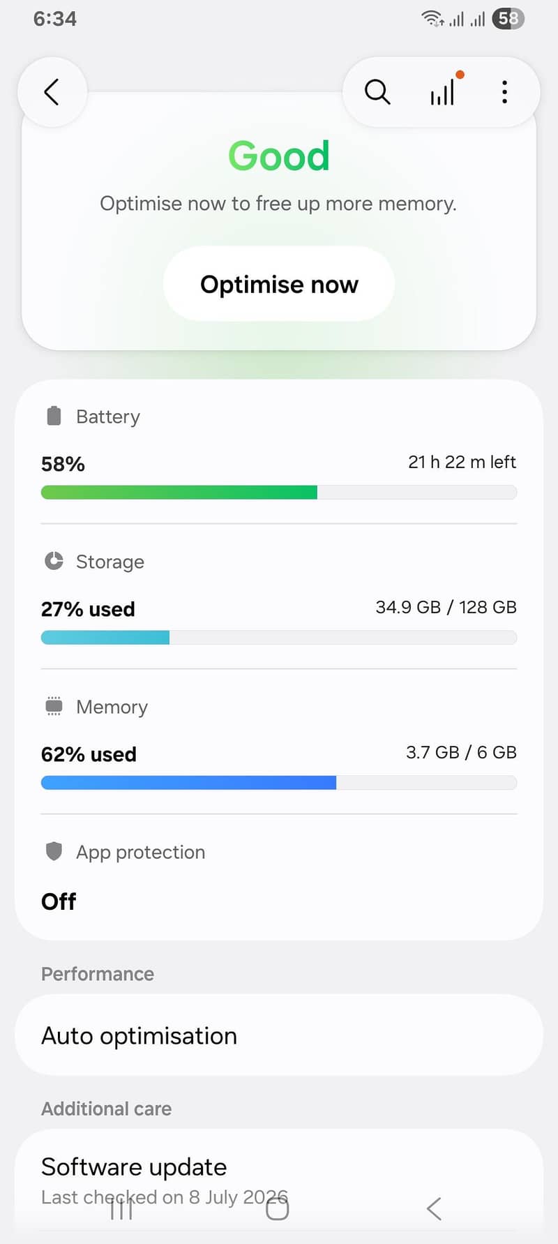 Samsung Mobile A14 7