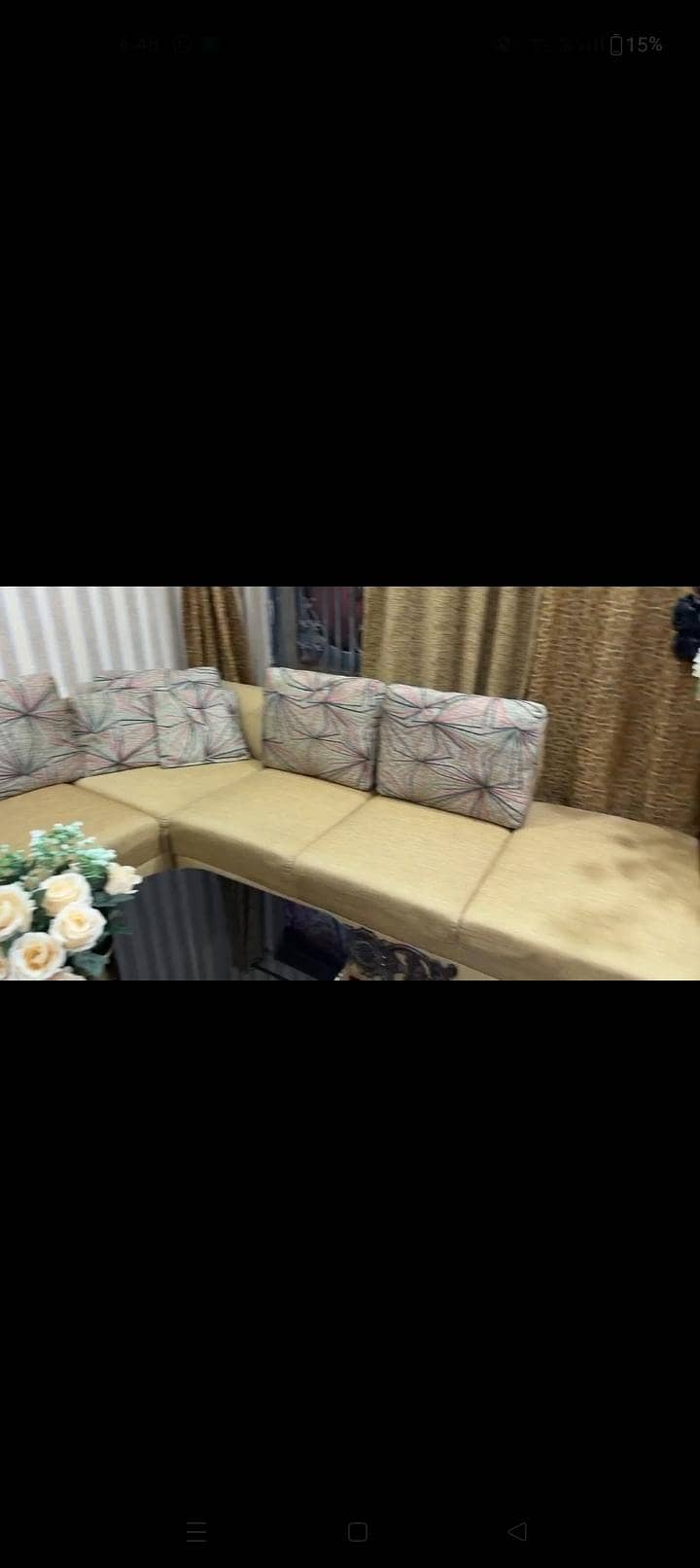 L shape 7 seater sofa 4