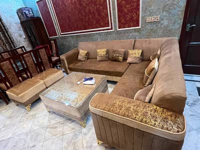 L shape sofa