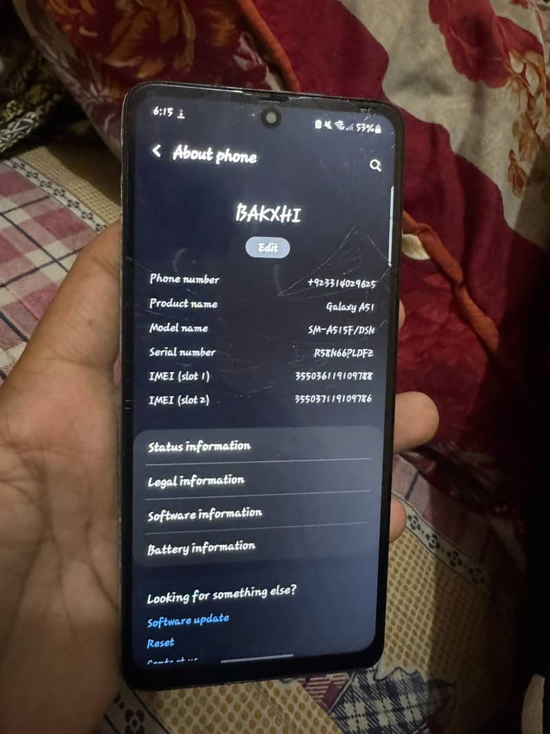 Samsung Mobile A51 6/128 6