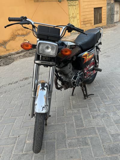 honda 125 applied