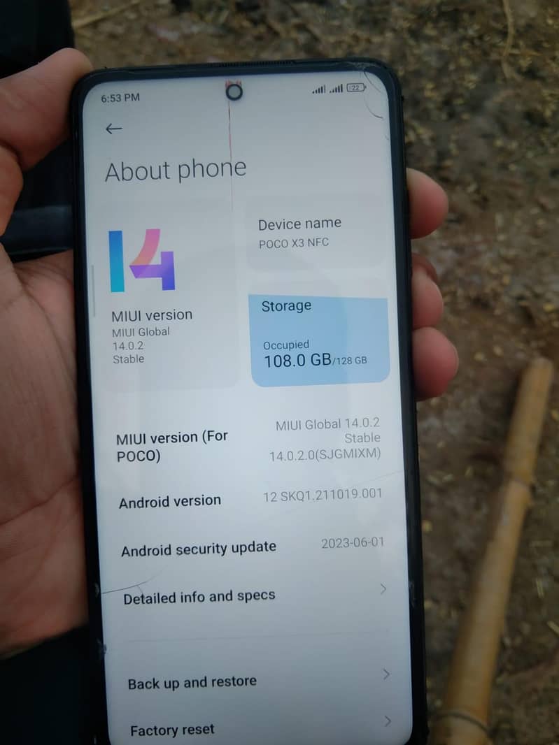 poco x3 nfc 6