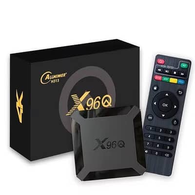 X96Q Android TV Box 8GB RAM 128GB ROM | 4K Ultra HD Smart Player