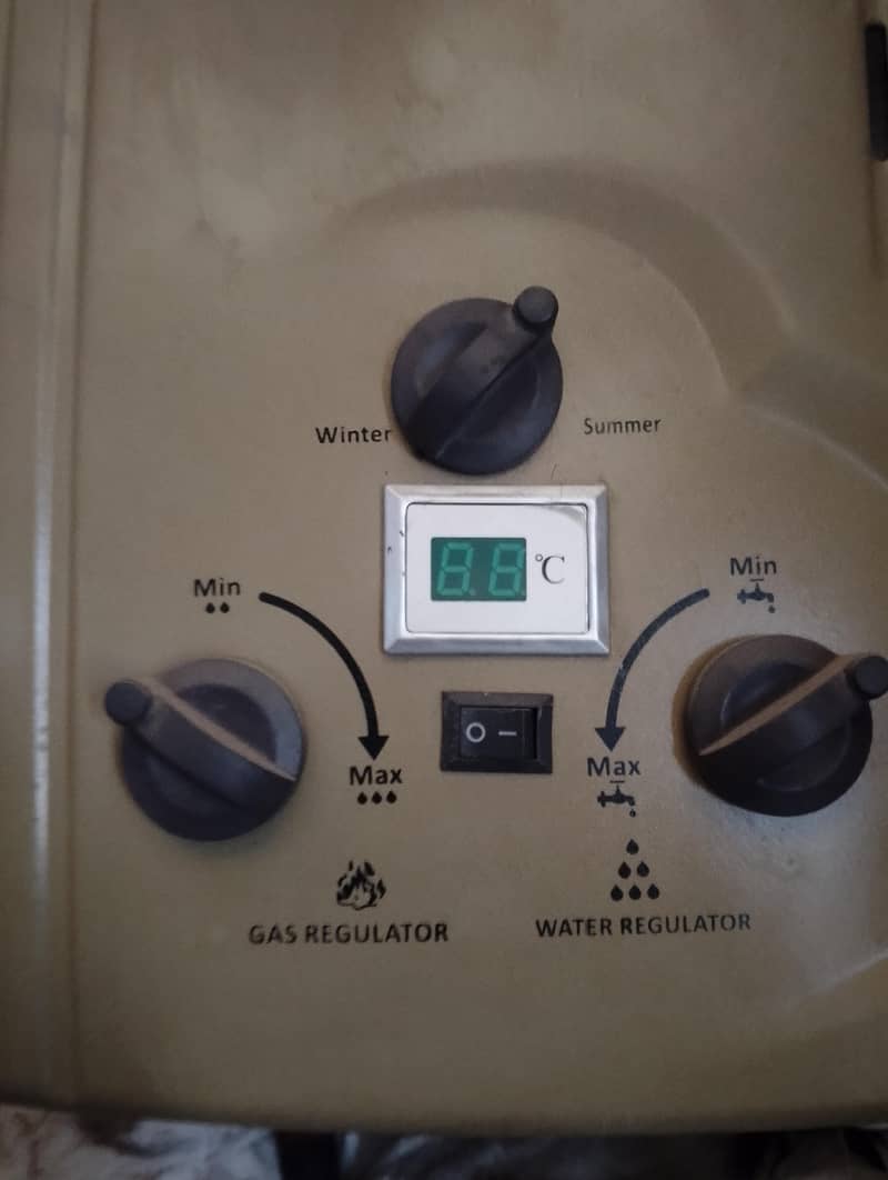 Gas geyser 1