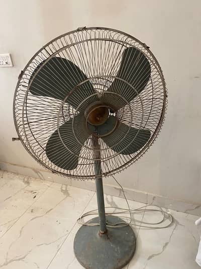 Heavy Duty Metal Pedestal Fan – Working Perfectly