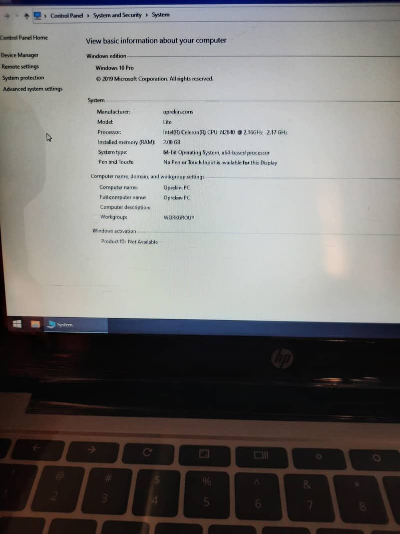 Hp chrome book 2