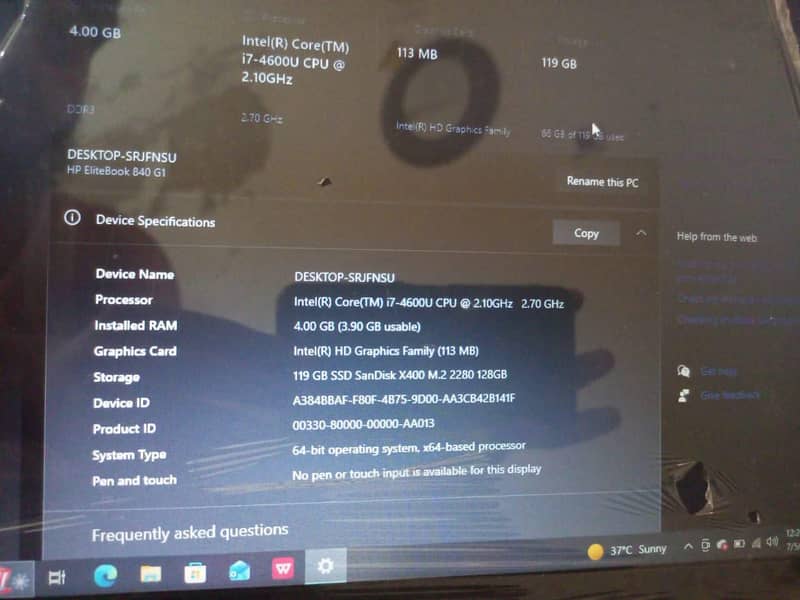 Hp Laptop 1