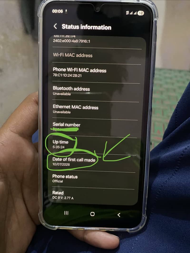 Samsung Mobile A17 3