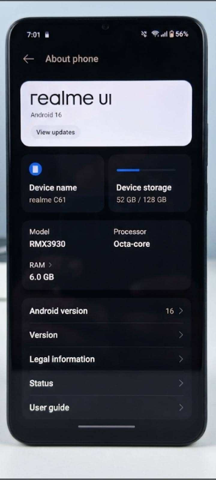 Realme C61 7