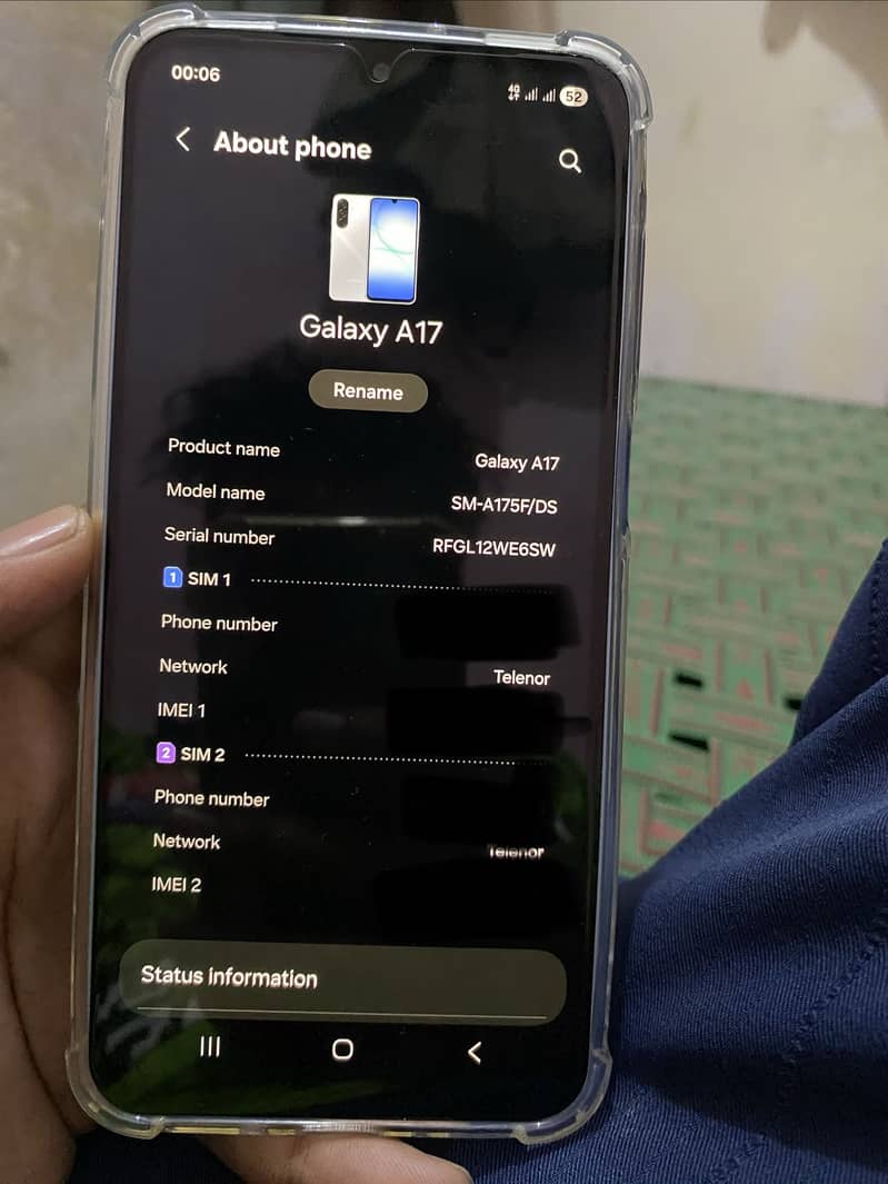Samsung Mobile A17 5