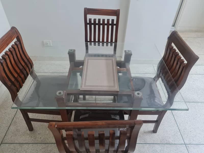 Sheesham Wood Dining Table 0