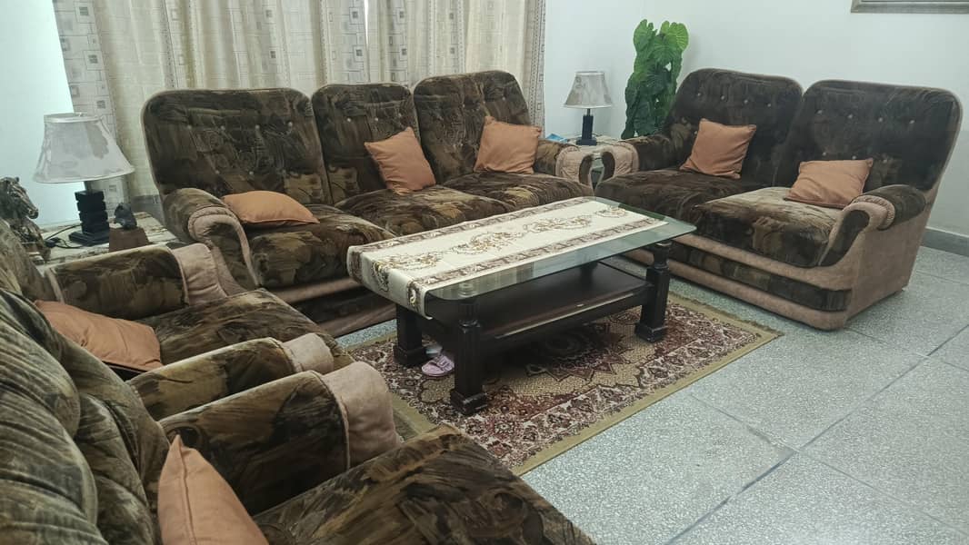 7 Seater Sofa Set 5