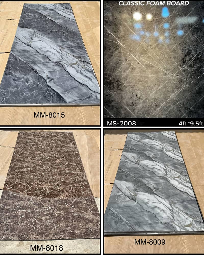 Pvc marble sheet-Wpc fluted panel-2 by 2 ceiling-Pvc wallpapers-Grass 6