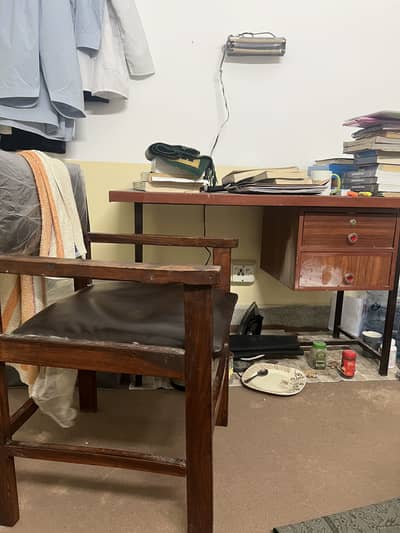 Study table and a chair