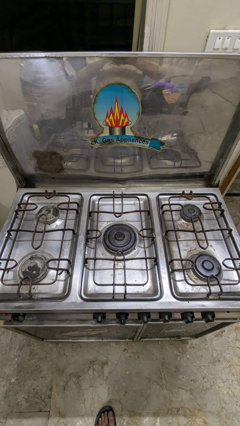 Stove + gas oven 1