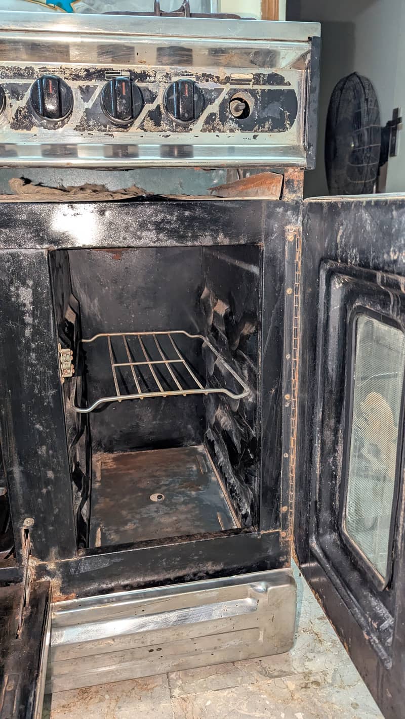 Stove + gas oven 3