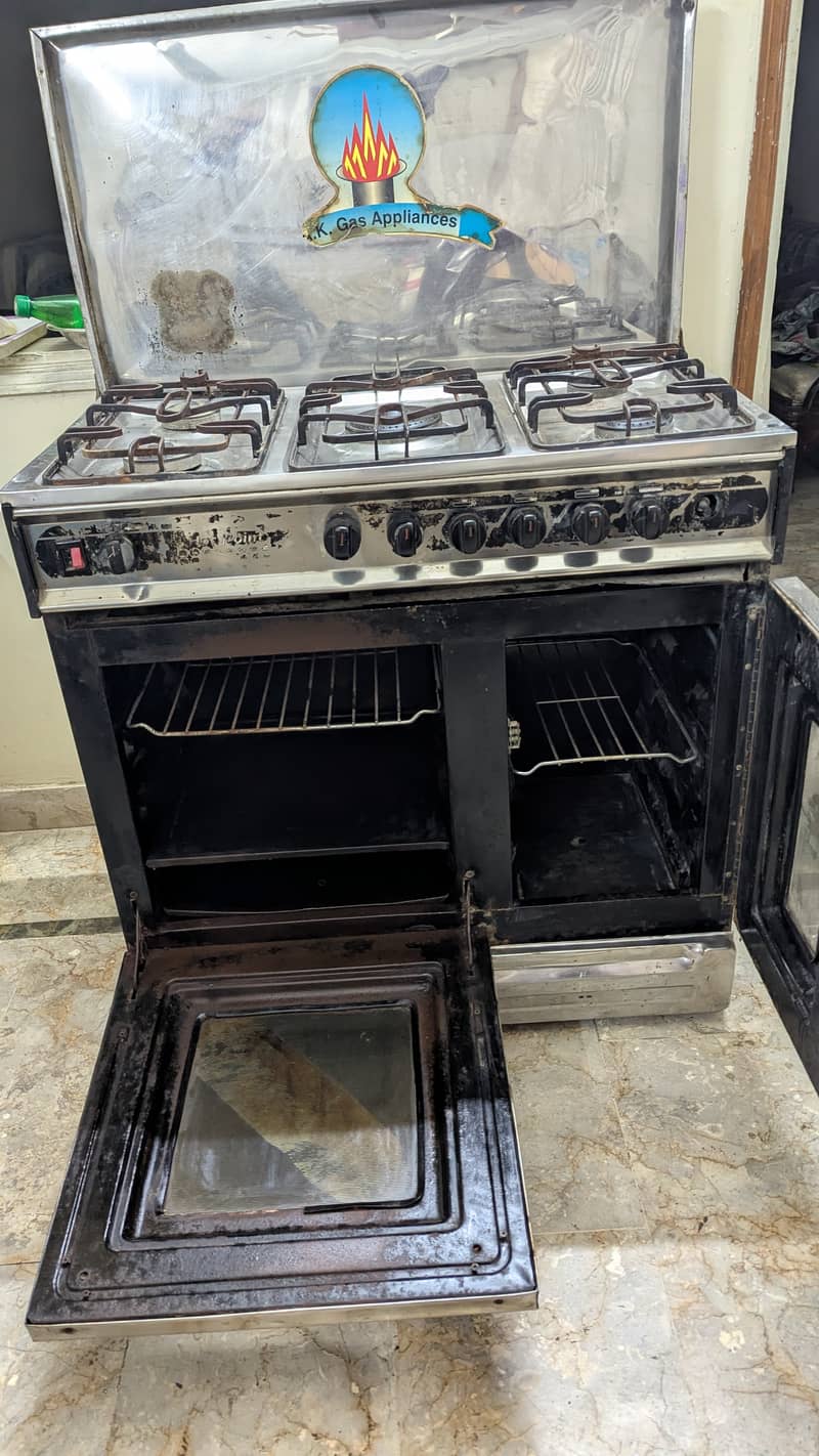 Stove + gas oven 4