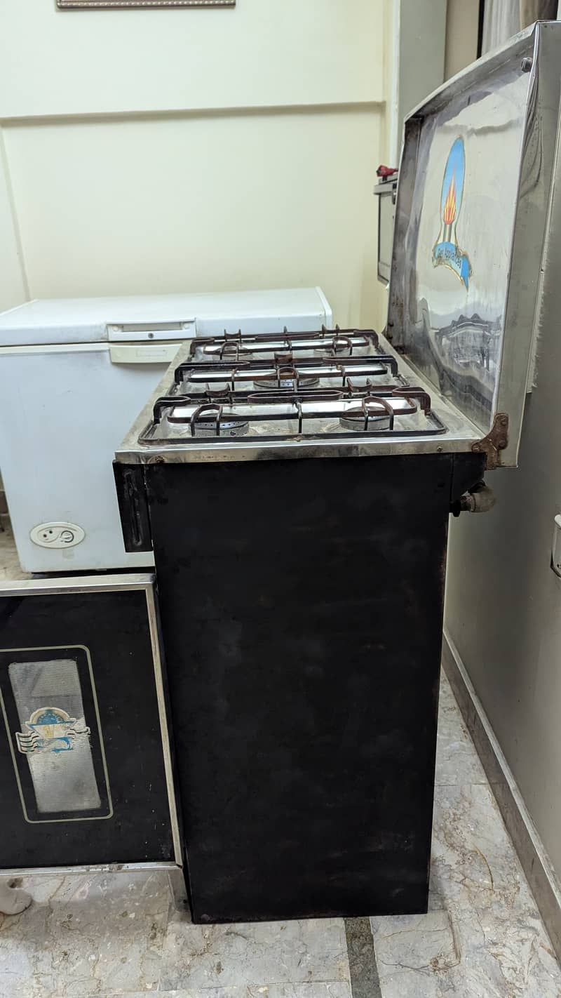 Stove + gas oven 5