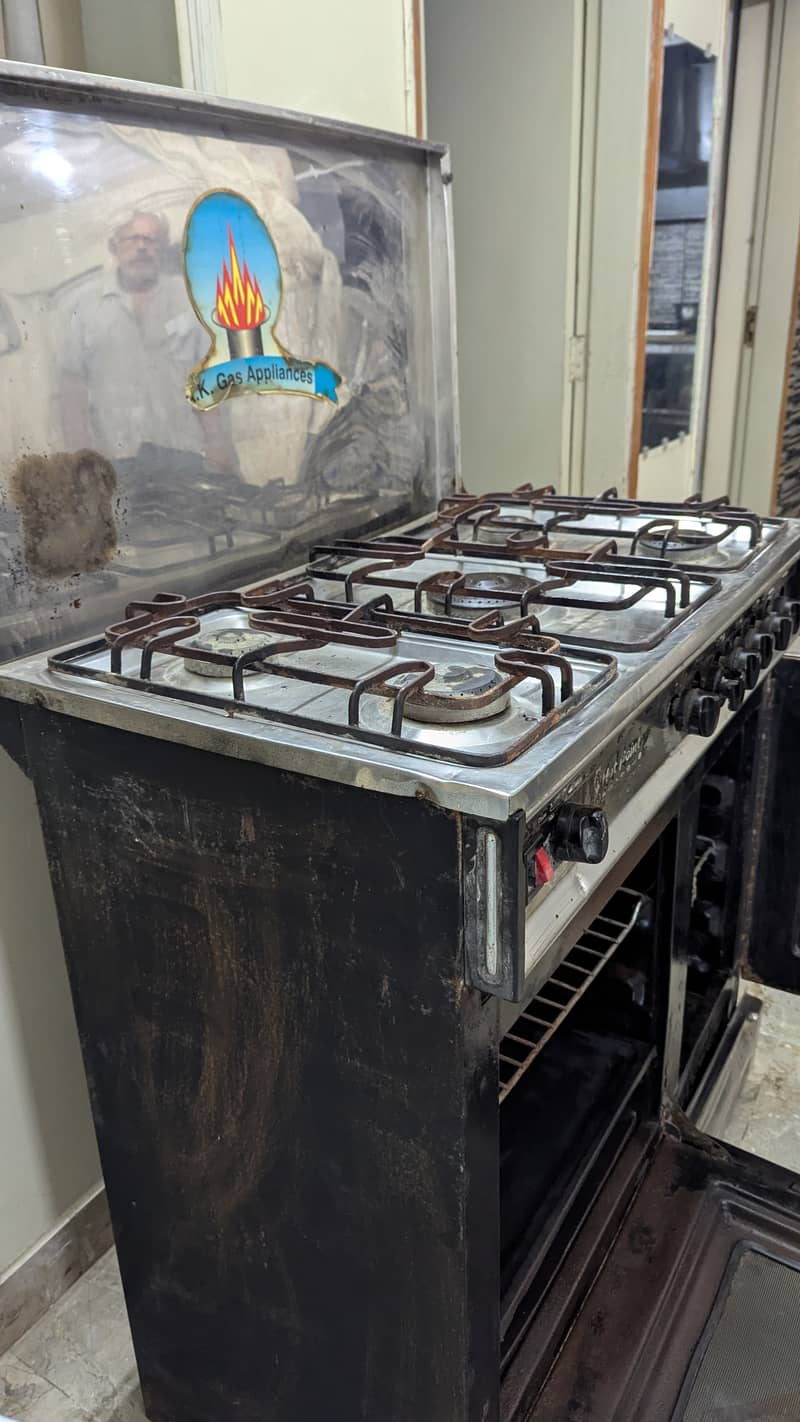 Stove + gas oven 6