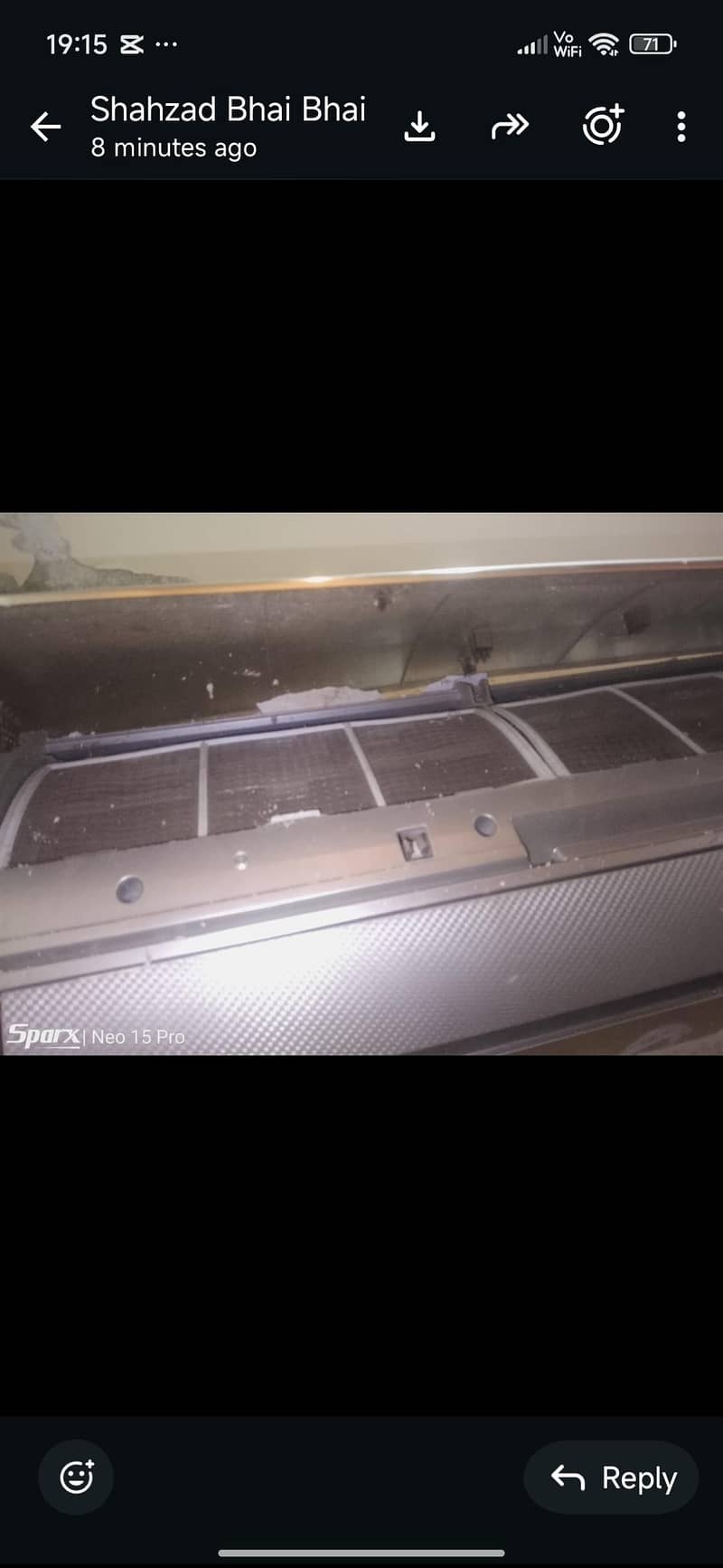 it's only used few days 1