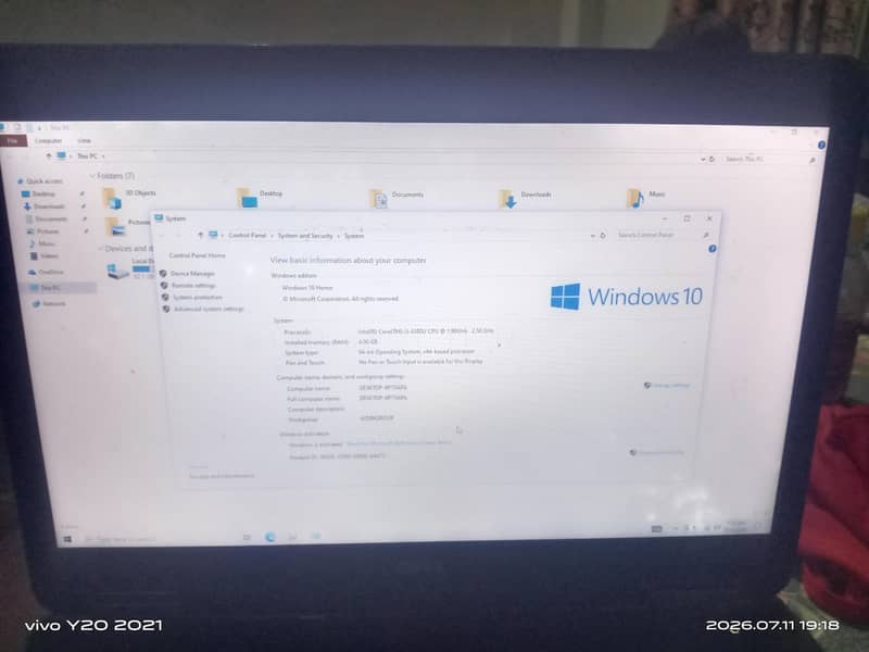 Dell i5 4th generation 4