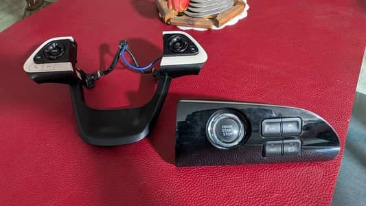Prius Generation 4 Multimedia Stearing Controls