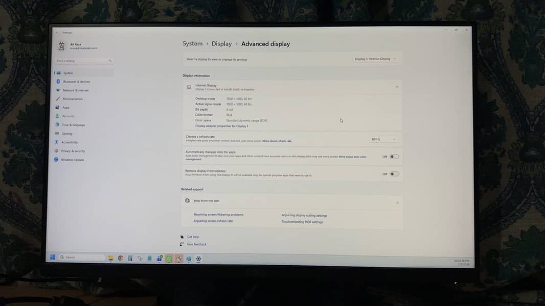 Dell 22 inch LED 1