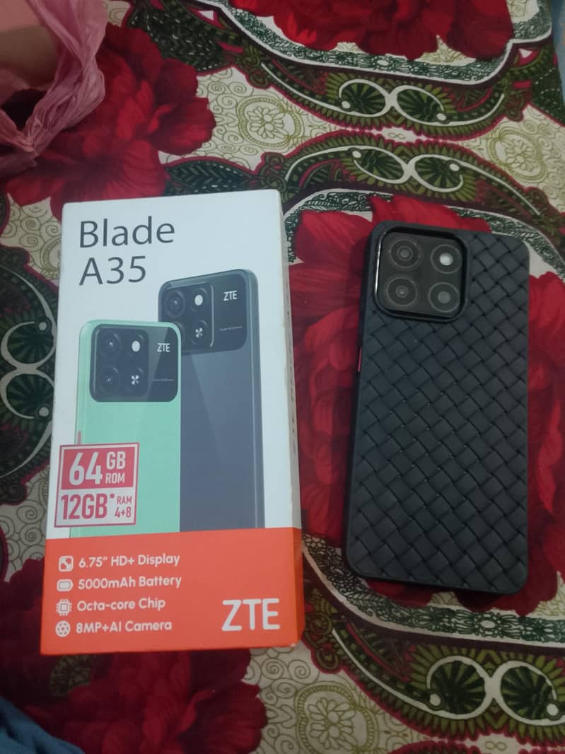 Zte Blade A35 with box 0