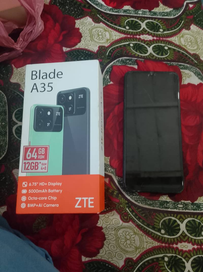 Zte Blade A35 with box 5
