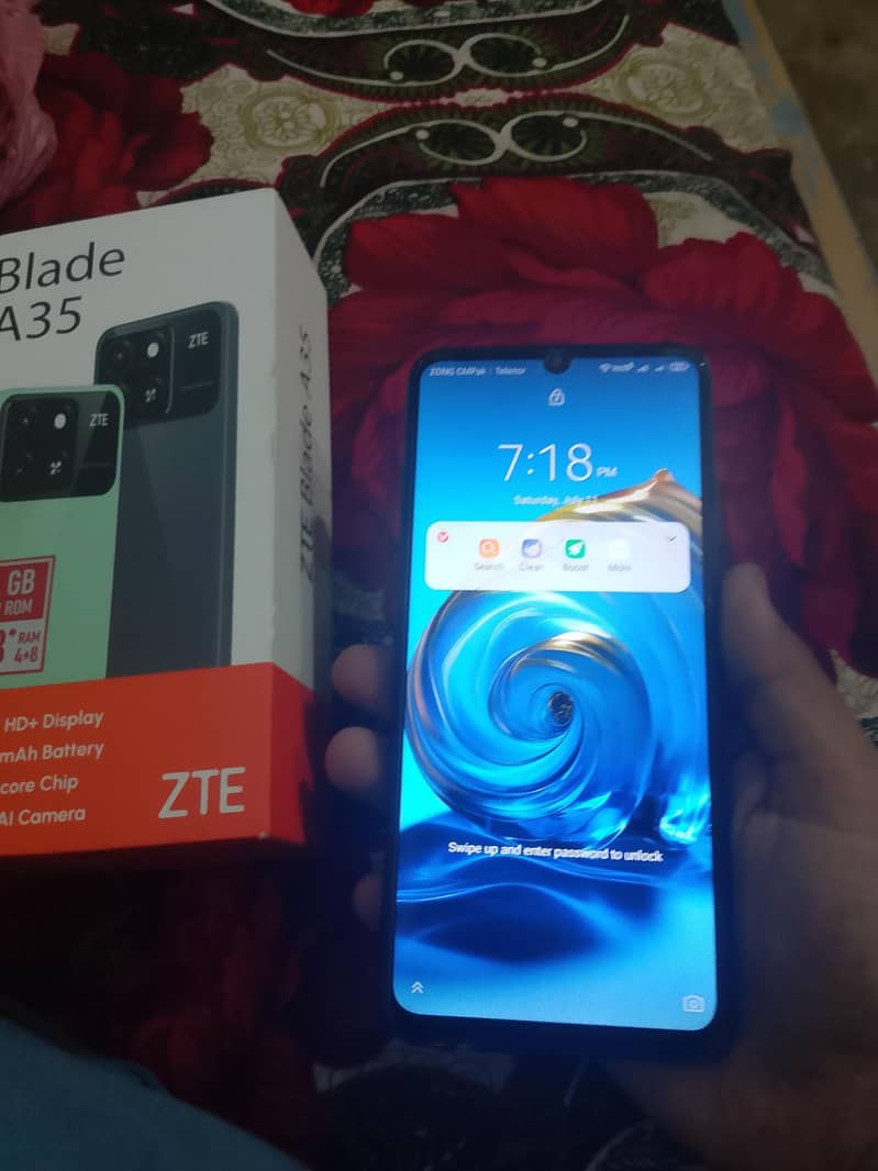 Zte Blade A35 with box 6