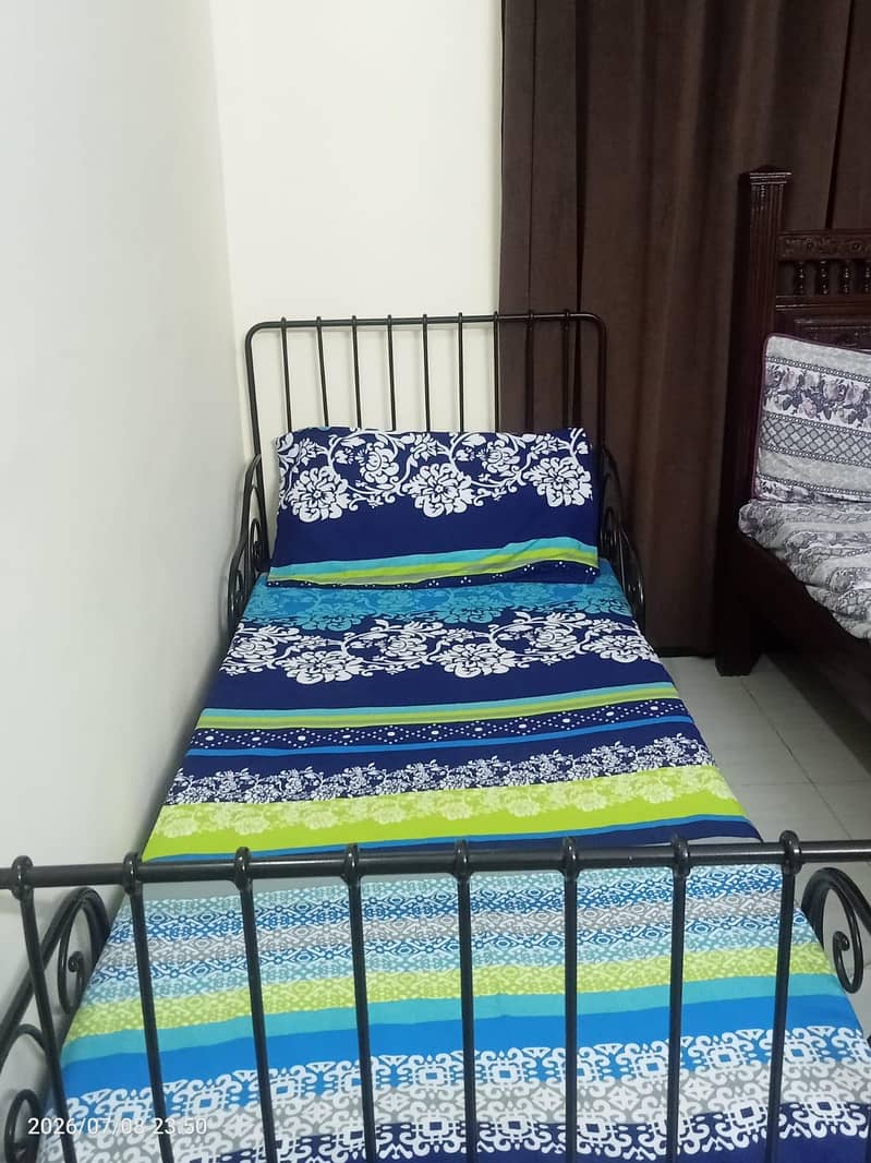 Ikea Iron Bed single 1