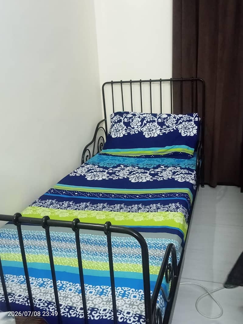 Ikea Iron Bed single 2