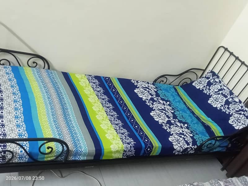 Ikea Iron Bed single 3