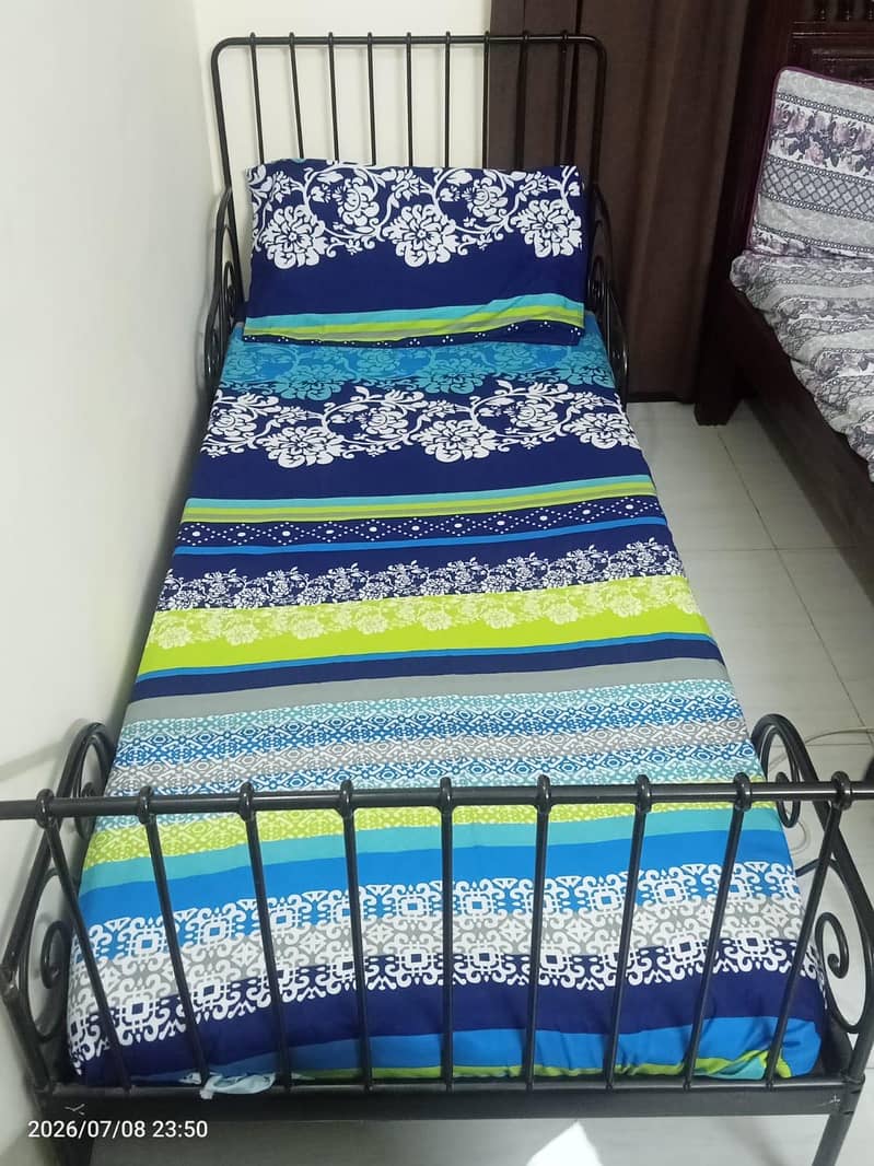 Ikea Iron Bed single 4