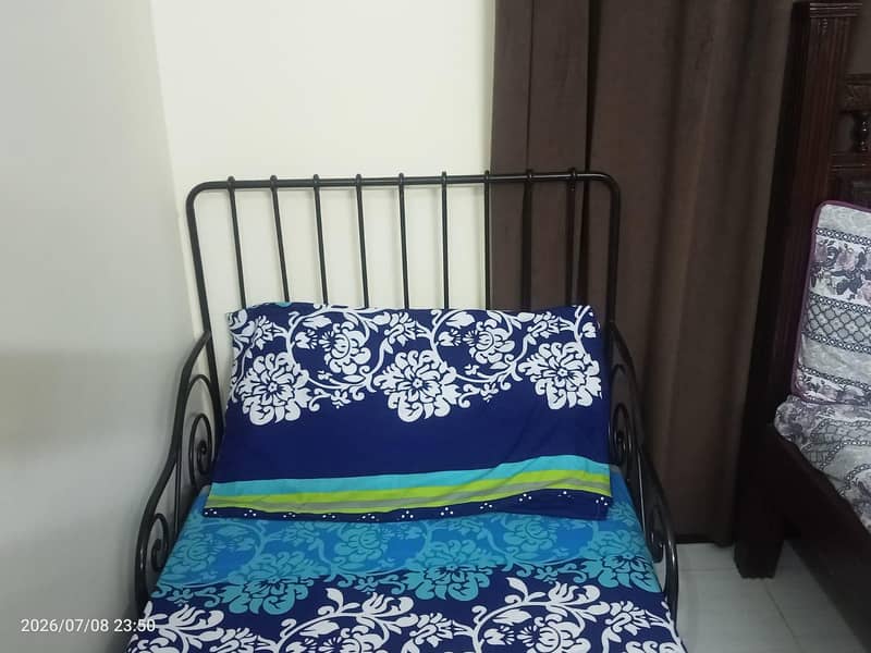 Ikea Iron Bed single 5
