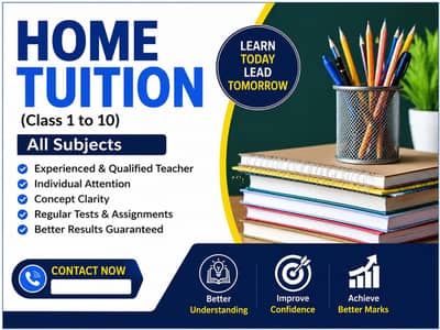 Home Tuition for Class 1 to 10 | All Subjects