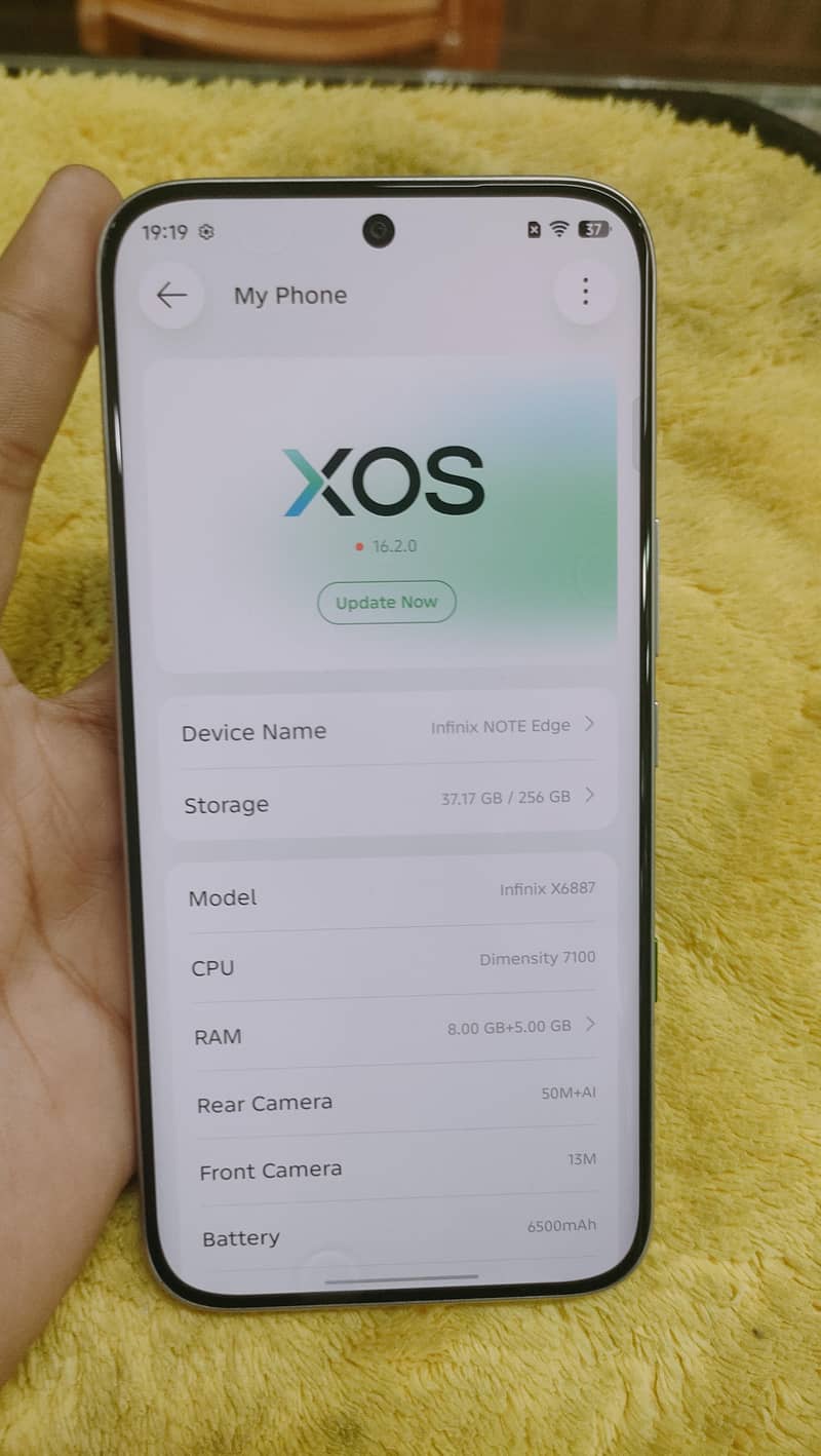 Infinix Note Edge 3