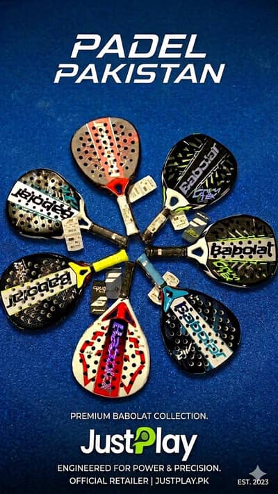 Latest 2026 Padel Rackets Available in Lahore