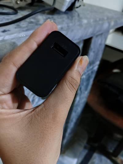black usb power adapter